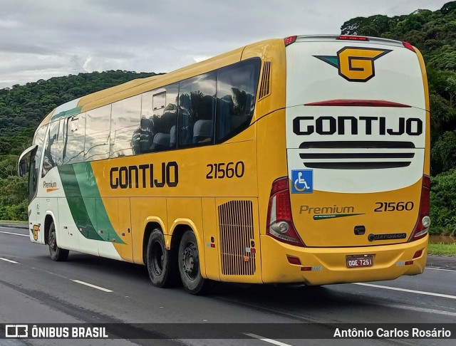 Empresa Gontijo de Transportes 21560 na cidade de Juiz de Fora, Minas Gerais, Brasil, por Antônio Carlos Rosário. Número da foto: #12681331.