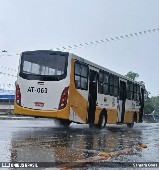 Empresa de Transportes Nova Marambaia AT-069 na cidade de Belém, Pará, Brasil, por Samara Goes. Número da foto: #12683488.