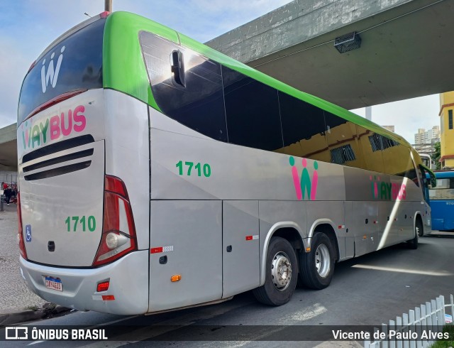 Waybus Viagens e Turismo 1710 na cidade de Belo Horizonte, Minas Gerais, Brasil, por Vicente de Paulo Alves. Número da foto: #12681717.