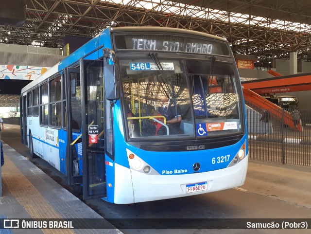 Viação Paratodos > São Jorge > Metropolitana São Paulo > Mobibrasil 6 3217 na cidade de São Paulo, São Paulo, Brasil, por Samucão (Pobr3). Número da foto: #12681172.