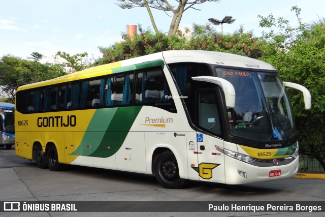 Empresa Gontijo de Transportes 18625 na cidade de São Paulo, São Paulo, Brasil, por Paulo Henrique Pereira Borges. Número da foto: #12683082.