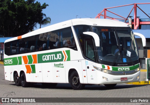 Empresa Gontijo de Transportes 21725 na cidade de Resende, Rio de Janeiro, Brasil, por Luiz Petriz. Número da foto: #12681362.