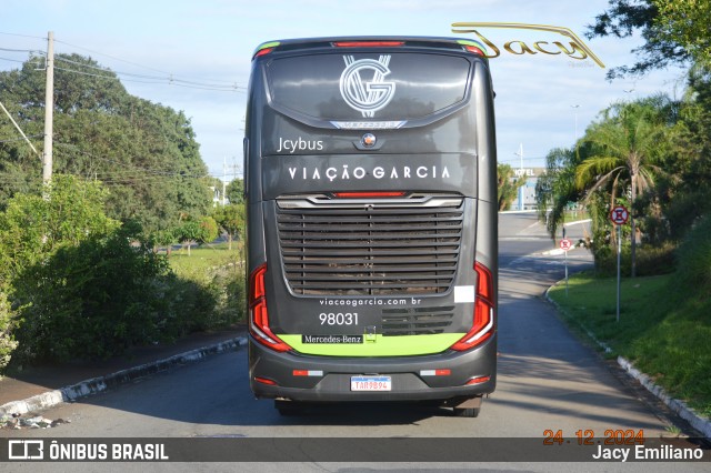 Viação Garcia 98031 na cidade de Americana, São Paulo, Brasil, por Jacy Emiliano. Número da foto: #12682080.
