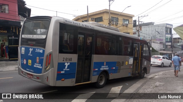 Transcooper > Norte Buss 2 6148 na cidade de São Paulo, São Paulo, Brasil, por Luis Nunez. Número da foto: #12681785.