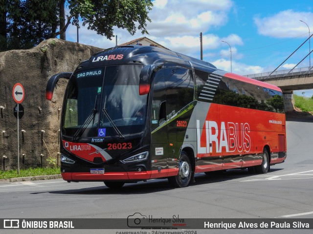 Lirabus 26023 na cidade de Campinas, São Paulo, Brasil, por Henrique Alves de Paula Silva. Número da foto: #12683678.