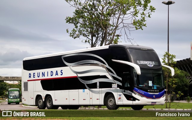 Reunidas Transportes Coletivos 25813 na cidade de Florianópolis, Santa Catarina, Brasil, por Francisco Ivano. Número da foto: #12683487.