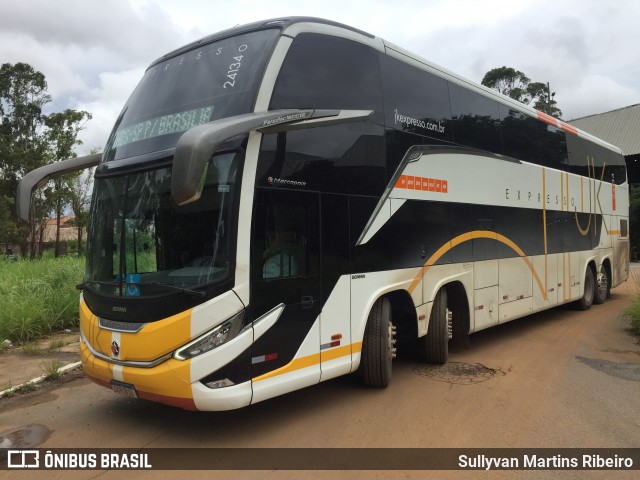 Expresso JK 24134 na cidade de Anápolis, Goiás, Brasil, por Sullyvan Martins Ribeiro. Número da foto: #12682984.