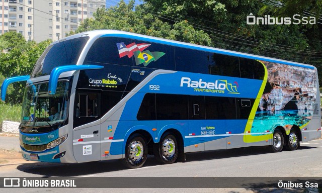 Rabelo Transportes 1992 na cidade de Salvador, Bahia, Brasil, por Ônibus Ssa. Número da foto: #12681651.
