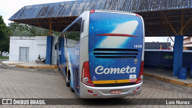 Viação Cometa 14110 na cidade de São Miguel Arcanjo, São Paulo, Brasil, por Luis Nunez. Número da foto: #12681571.