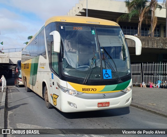 Empresa Gontijo de Transportes 18870 na cidade de Belo Horizonte, Minas Gerais, Brasil, por Vicente de Paulo Alves. Número da foto: #12684582.