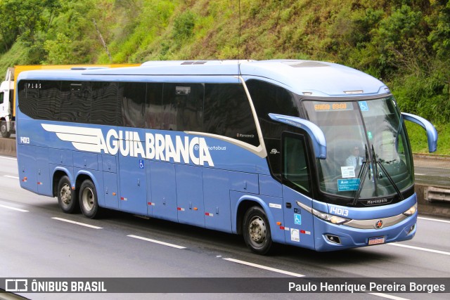 Viação Águia Branca 14013 na cidade de Piraí, Rio de Janeiro, Brasil, por Paulo Henrique Pereira Borges. Número da foto: #12686931.