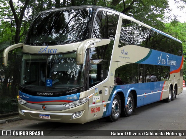 Arca Turismo 5090 na cidade de São Paulo, São Paulo, Brasil, por Gabriel Oliveira Caldas da Nobrega. Número da foto: #12684185.
