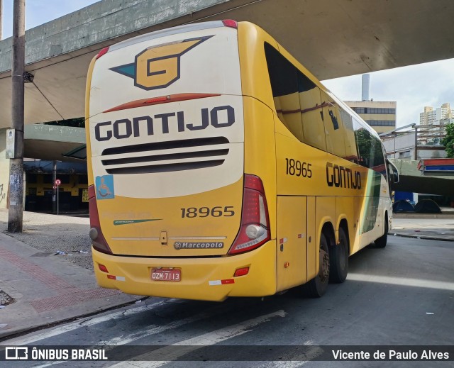 Empresa Gontijo de Transportes 18965 na cidade de Belo Horizonte, Minas Gerais, Brasil, por Vicente de Paulo Alves. Número da foto: #12684539.