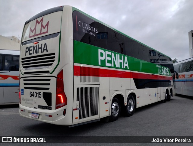 Empresa de Ônibus Nossa Senhora da Penha 64015 na cidade de São Paulo, São Paulo, Brasil, por João Vitor Pereira. Número da foto: #12684670.
