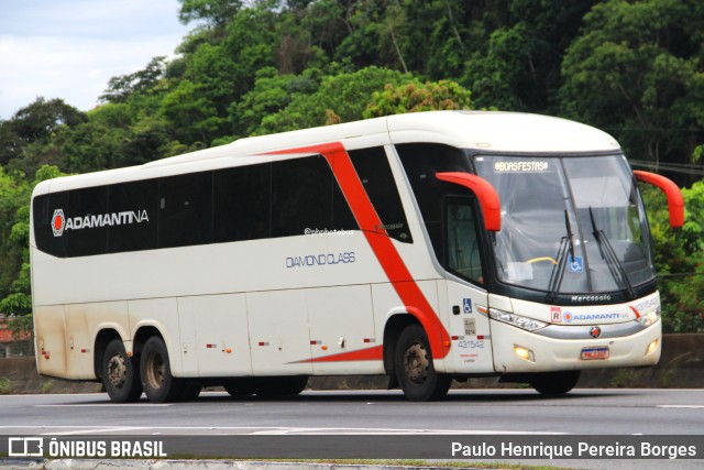 Expresso Adamantina 431542 na cidade de Piraí, Rio de Janeiro, Brasil, por Paulo Henrique Pereira Borges. Número da foto: #12686850.