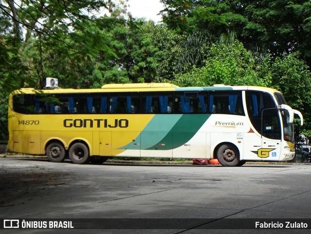 Empresa Gontijo de Transportes 14870 na cidade de São Paulo, São Paulo, Brasil, por Fabricio Zulato. Número da foto: #12685370.
