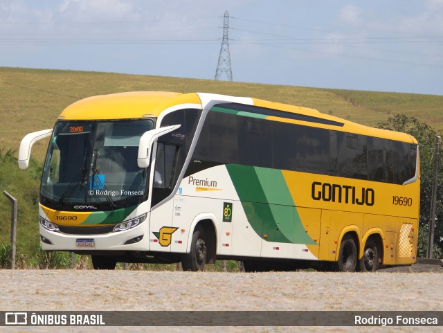 Empresa Gontijo de Transportes 19690 na cidade de Messias, Alagoas, Brasil, por Rodrigo Fonseca. Número da foto: #12687209.