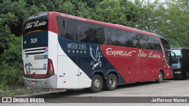 Expresso São Luiz 7820 na cidade de Recife, Pernambuco, Brasil, por Jefferson Nunes. Número da foto: #12687416.