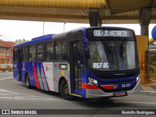 Next Mobilidade - ABC Sistema de Transporte 80.257 na cidade de São Paulo, São Paulo, Brasil, por Rodolfo Rodrigues. Número da foto: #12687186.