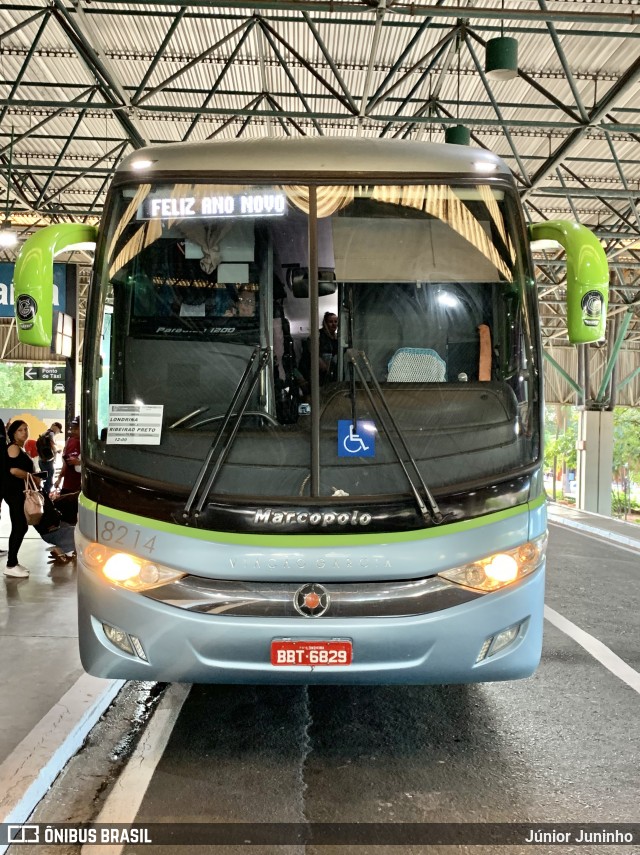 Viação Garcia 8214 na cidade de Bauru, São Paulo, Brasil, por Júnior Juninho. Número da foto: #12685892.