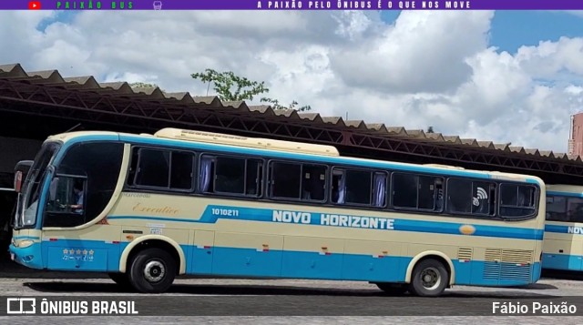 Viação Novo Horizonte 1010211 na cidade de Vitória da Conquista, Bahia, Brasil, por Fábio Paixão. Número da foto: #12685268.