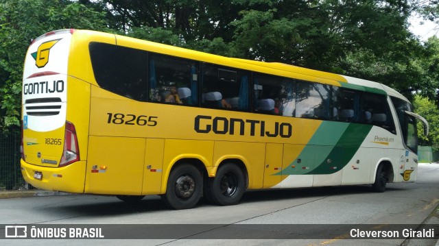 Empresa Gontijo de Transportes 18265 na cidade de São Paulo, São Paulo, Brasil, por Cleverson Giraldi. Número da foto: #12686523.