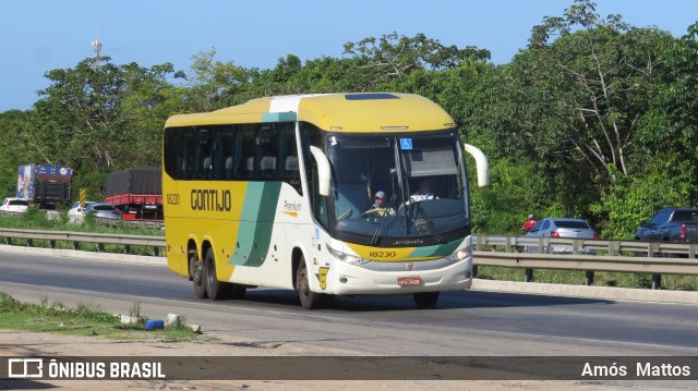Empresa Gontijo de Transportes 18230 na cidade de Eusébio, Ceará, Brasil, por Amós  Mattos. Número da foto: #12685128.