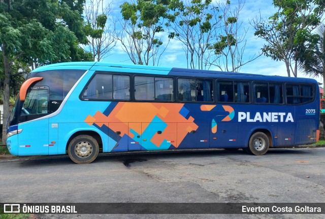 Planeta Transportes Rodoviários 2073 na cidade de Guarapari, Espírito Santo, Brasil, por Everton Costa Goltara. Número da foto: #12683974.
