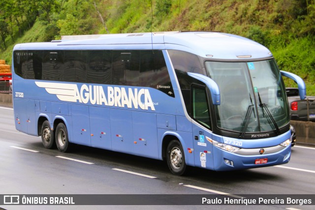 Viação Águia Branca 27320 na cidade de Piraí, Rio de Janeiro, Brasil, por Paulo Henrique Pereira Borges. Número da foto: #12686877.