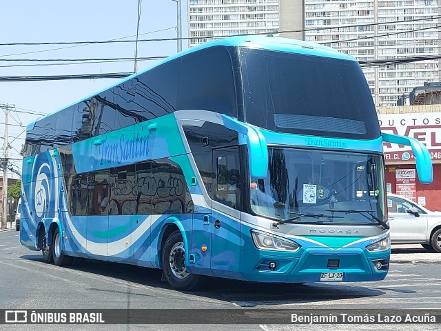 TranSantin RFLX20 na cidade de Estación Central, Santiago, Metropolitana de Santiago, Chile, por Benjamín Tomás Lazo Acuña. Número da foto: #12687448.