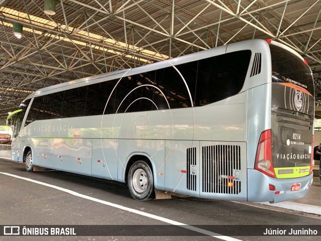 Viação Garcia 8214 na cidade de Bauru, São Paulo, Brasil, por Júnior Juninho. Número da foto: #12685874.