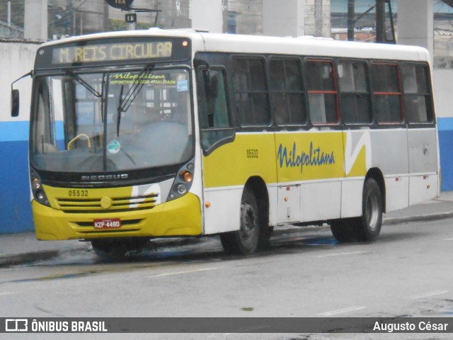 Viação Nilopolitana 05532 na cidade de Nilópolis, Rio de Janeiro, Brasil, por Augusto César. Número da foto: #12686574.