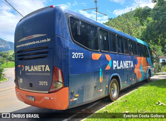 Planeta Transportes Rodoviários 2073 na cidade de Guarapari, Espírito Santo, Brasil, por Everton Costa Goltara. Número da foto: #12683977.