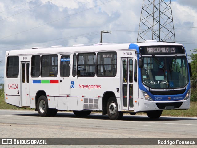 Consórcio Navegantes - 06 > Santa Maria > Transportes Boa Viagem 06024 na cidade de Messias, Alagoas, Brasil, por Rodrigo Fonseca. Número da foto: #12687369.