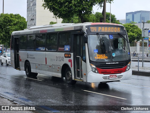 Transportes Barra D13248 na cidade de Rio de Janeiro, Rio de Janeiro, Brasil, por Cleiton Linhares. Número da foto: #12684140.