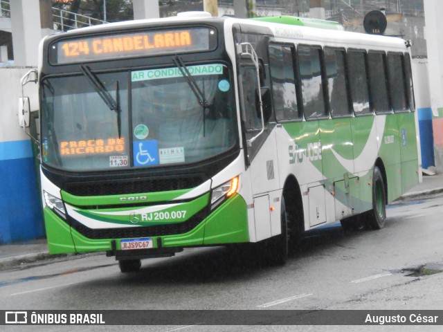 Viação São José RJ 200.007 na cidade de Nilópolis, Rio de Janeiro, Brasil, por Augusto César. Número da foto: #12686543.