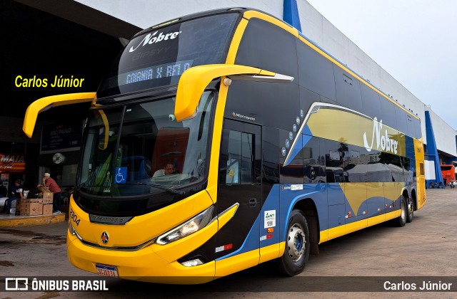 Nobre Turismo 2304 na cidade de Goiânia, Goiás, Brasil, por Carlos Júnior. Número da foto: #12686173.