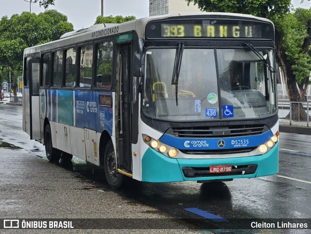 Transportes Campo Grande D53535 na cidade de Rio de Janeiro, Rio de Janeiro, Brasil, por Cleiton Linhares. Número da foto: #12686053.