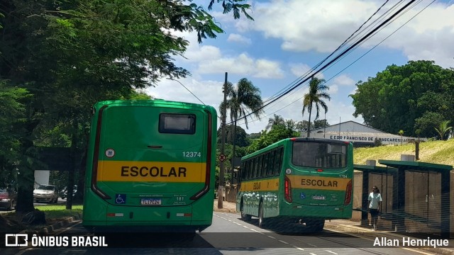 Transportes Capellini 12374 na cidade de Paulínia, São Paulo, Brasil, por Allan Henrique. Número da foto: #12685653.