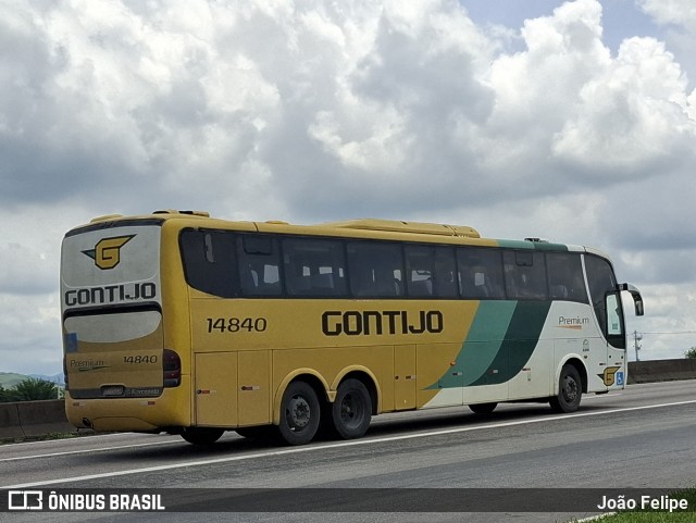 Empresa Gontijo de Transportes 14840 na cidade de Lorena, São Paulo, Brasil, por João Felipe. Número da foto: #12684362.