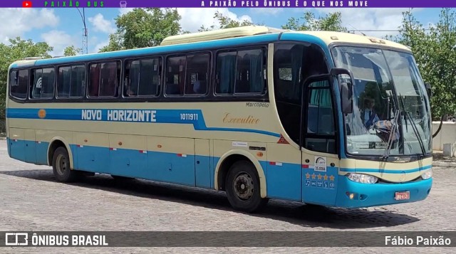 Viação Novo Horizonte 1011911 na cidade de Vitória da Conquista, Bahia, Brasil, por Fábio Paixão. Número da foto: #12685283.