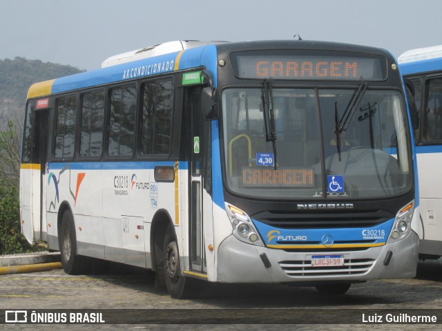 Transportes Futuro C30218 na cidade de Rio de Janeiro, Rio de Janeiro, Brasil, por Luiz Guilherme. Número da foto: #12685425.