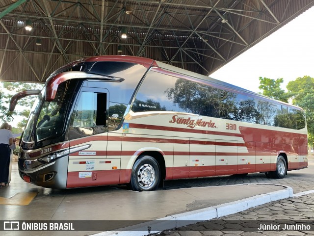 Santa Maria Fretamento e Turismo > Transportes Santa Maria(SP) 330 na cidade de Bauru, São Paulo, Brasil, por Júnior Juninho. Número da foto: #12685950.