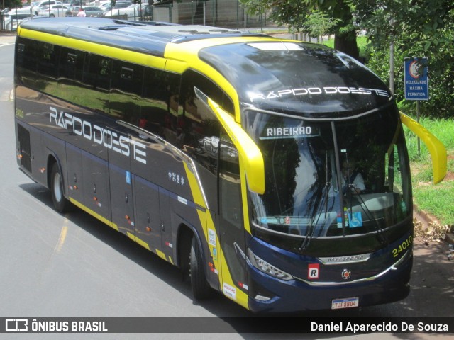 Rápido D´Oeste 24010 na cidade de Ribeirão Preto, São Paulo, Brasil, por Daniel Aparecido De Souza. Número da foto: #12685500.