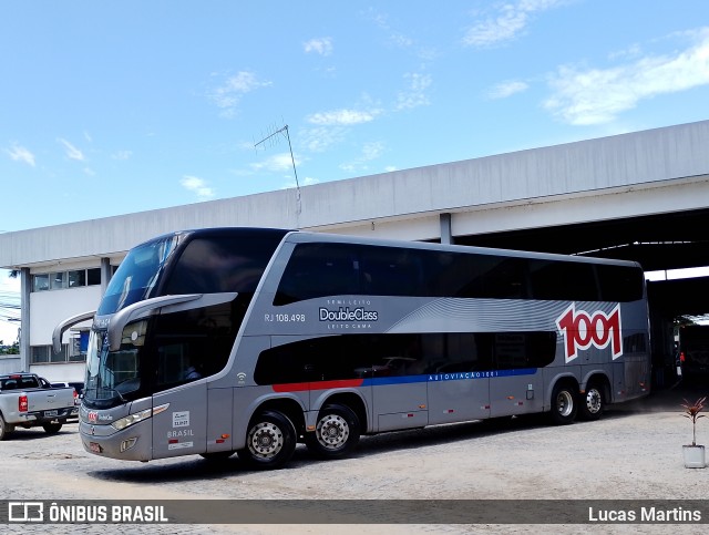 Auto Viação 1001 RJ 108.498 na cidade de Campos dos Goytacazes, Rio de Janeiro, Brasil, por Lucas Martins. Número da foto: #12684820.