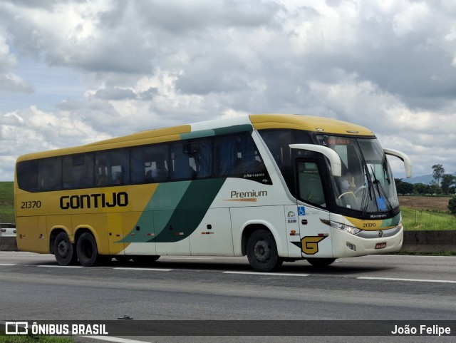 Empresa Gontijo de Transportes 21370 na cidade de Lorena, São Paulo, Brasil, por João Felipe. Número da foto: #12684409.