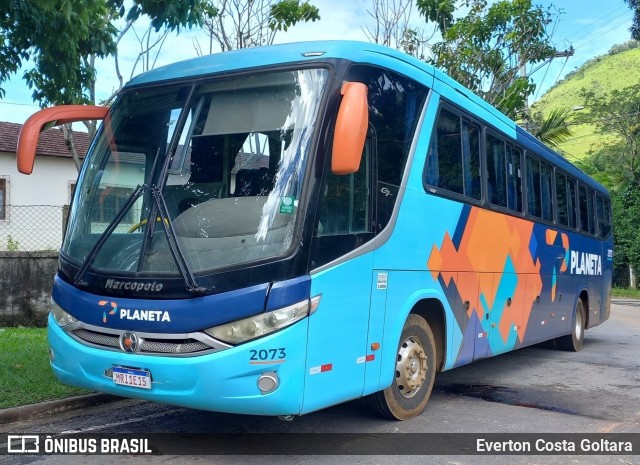 Planeta Transportes Rodoviários 2073 na cidade de Guarapari, Espírito Santo, Brasil, por Everton Costa Goltara. Número da foto: #12683973.