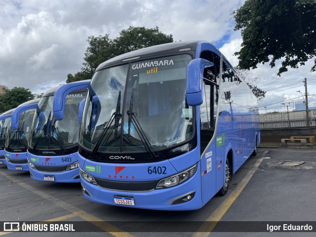 UTIL - União Transporte Interestadual de Luxo 6402 na cidade de Belo Horizonte, Minas Gerais, Brasil, por Igor Eduardo. Número da foto: #12684503.