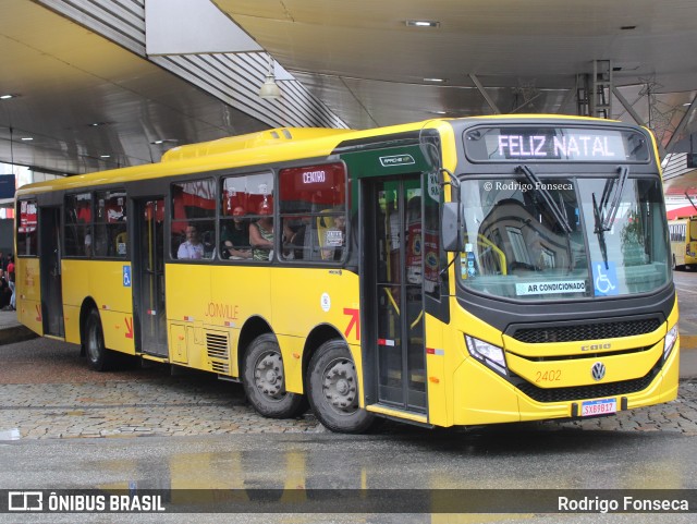 Transtusa - Transporte e Turismo Santo Antônio 2402 na cidade de Joinville, Santa Catarina, Brasil, por Rodrigo Fonseca. Número da foto: #12687017.