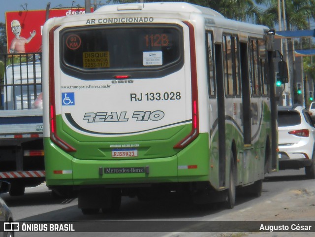 Expresso Real Rio RJ 133.028 na cidade de Itaguaí, Rio de Janeiro, Brasil, por Augusto César. Número da foto: #12686047.
